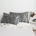 thumbnail image 7 of Super Soft Satin Pillowcase Set of 2, Hair-friendly Satin Pillow Case with Envelope Closure, Standard Size, 20 x 26 inches, Leopard, 7 of 7