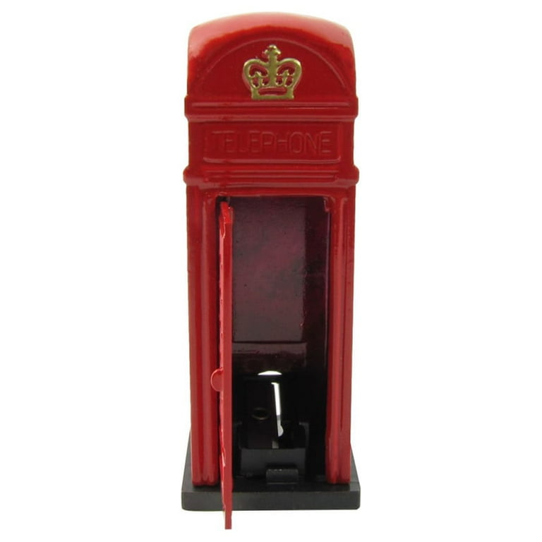 1:24 Scale British Phone Box Pencil Sharpener 1:24 Scale British Phone Box Pencil Sharpener