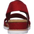 thumbnail image 4 of Women's Skechers BOBS Desert Kiss Quarter Strap Sandal Red 11 M, 4 of 6