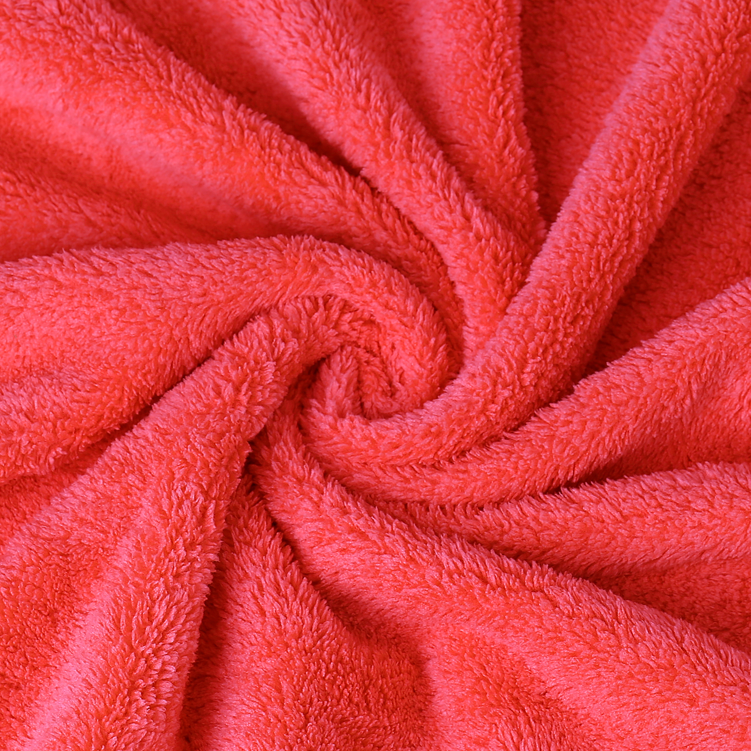 JML Bath Towels (6 Pack, 27"x55"), Hotel & Spa Density Fleece Fade Resistant Bath Towel Set, Orange