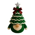 thumbnail image 2 of Dserfhy DIY Crochet Christmas Tree Gnome Kit Beginner-Friendly Handmade Xmas Tree Gnome Craft Kit Knitting Holiday Decoration, 2 of 8