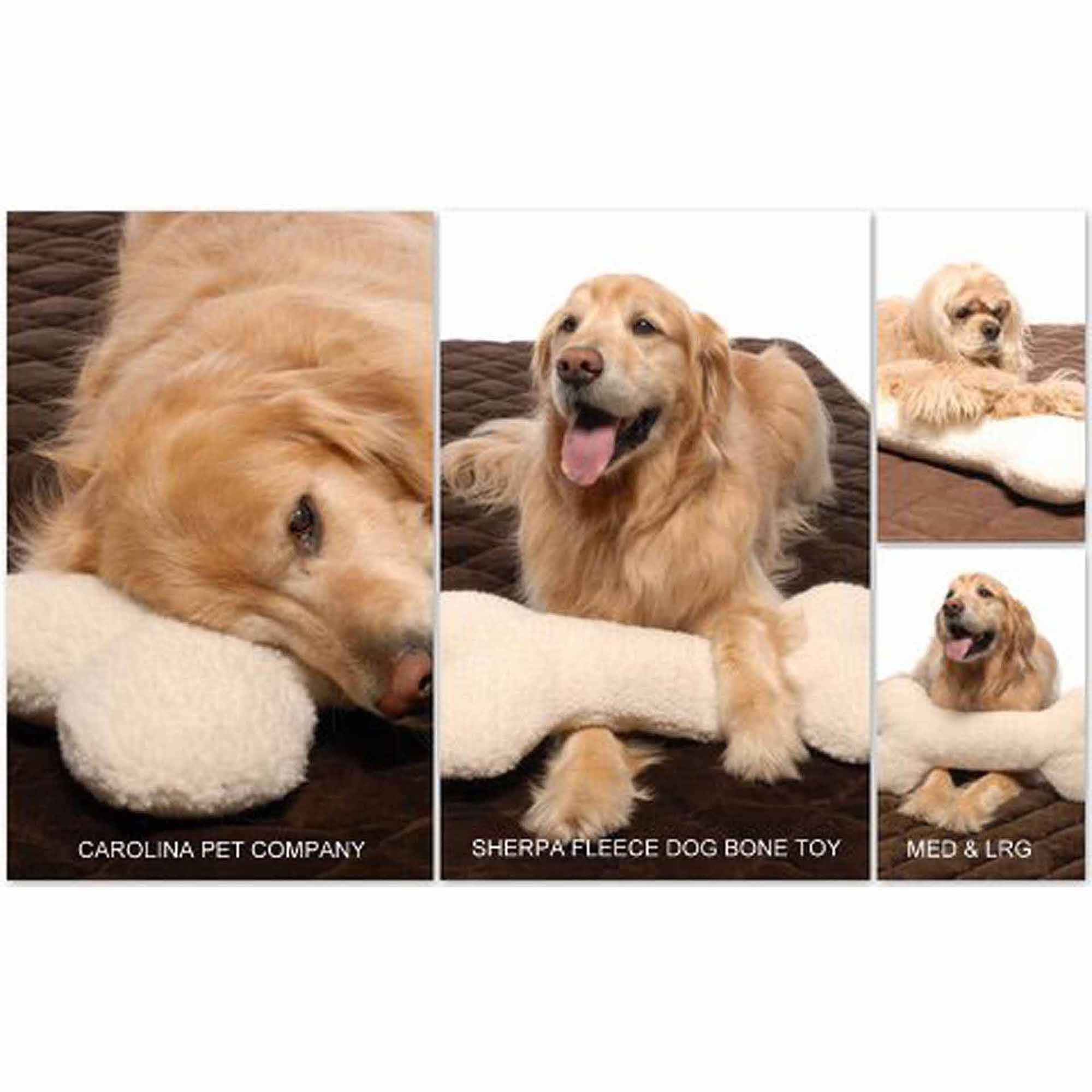 Bone Pillow/Toy, Natural, Medium