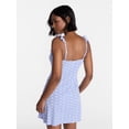 thumbnail image 3 of No Boundaries Ruffle Slip Dress, Women's XS-XXL, 3 of 5