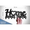 thumbnail image 2 of Colgador de llaves decorativo Sweet Home para colgar en la pared (soporte de 8 ganchos), perchero de metal para puerta de entrada, cocina o garaje, almacenamiento para el hogar, el trabajo,, 2 of 5
