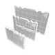 thumbnail image 3 of Juego de bloques de sellos acrílicos de 3 piezas con rejillas, placas de transferencia livianas, bloques de sellos, herramientas de estampado para eti, 3 of 7