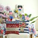 thumbnail image 4 of Juego de 4 fundas de almohada decorativas para el 4 de julio, 18 x 18, con diseño de estrellas y rayas, diseño de botas de la libertad, banderas florales, almohadas patrióticas, decoración del Día de, 4 of 8