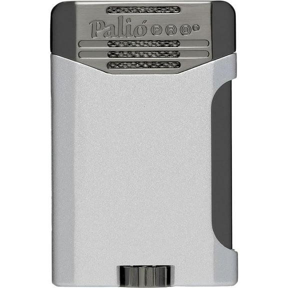 PALIO® Pro Line, Antares Doublejet Torch Lighter, Silver