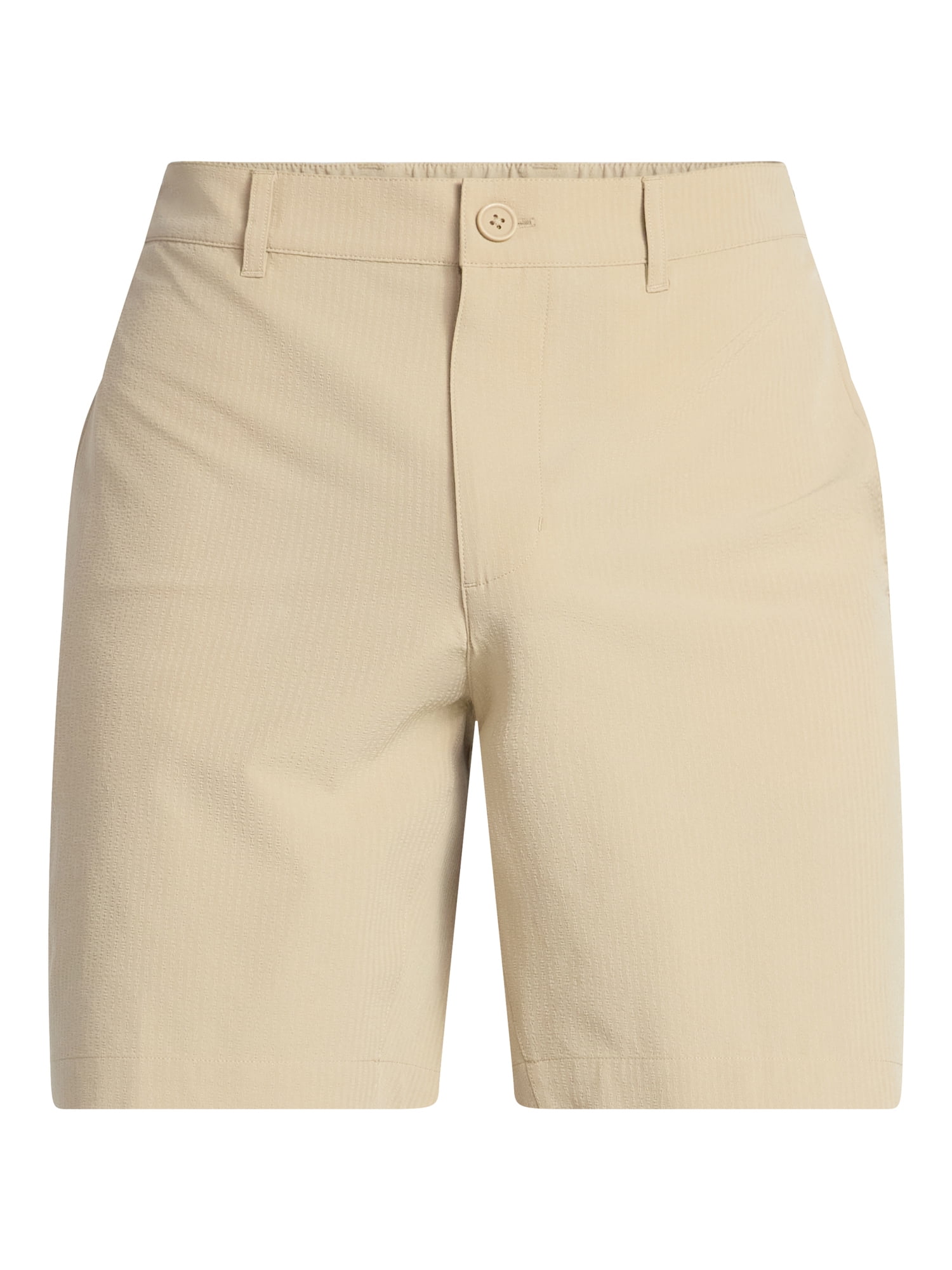 George Men's and Big Men's Seersucker Shorts, 8" Inseam, Sizes S-3XL