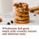 thumbnail image 3 of Almond Flour Crunchy Cookies, Toasted Pecan - Gluten Free, Vegan, Healthy Snacks, Made with Organic Coconut Oil, 5.5 Ounce (Pack of 6), 3 of 5