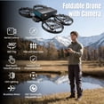 thumbnail image 4 of Ourlife Drone with Camera Foldable Propeller Safety Protection, 1080P FPV RC Quadcopter for Kids and Adults with Brushless Motor, 2 Batteries, Black, 4 of 9