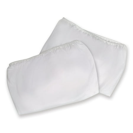 UPC: 0046605839980 | Badger Basket Fitted Bassinet Sheets for Empress Round Baby Bassinets (Set of 2) White Includes Pad