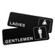 thumbnail image 5 of KAKOWELY 2Ud Placas De Para Negocios Y Hogar En Acrílico Negro Resistente Y, 5 of 8