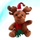 thumbnail image 4 of FELTECHELECTR Muñeco de peluche de reno con música, adorable animal de dibujos animados, decoración navideña de 20 cm (con canciones navideñas)., 4 of 6