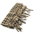 thumbnail image 2 of 4X Unisex Scarf Polyester Tassel Arab Desert Shemagh,Beige, 2 of 5