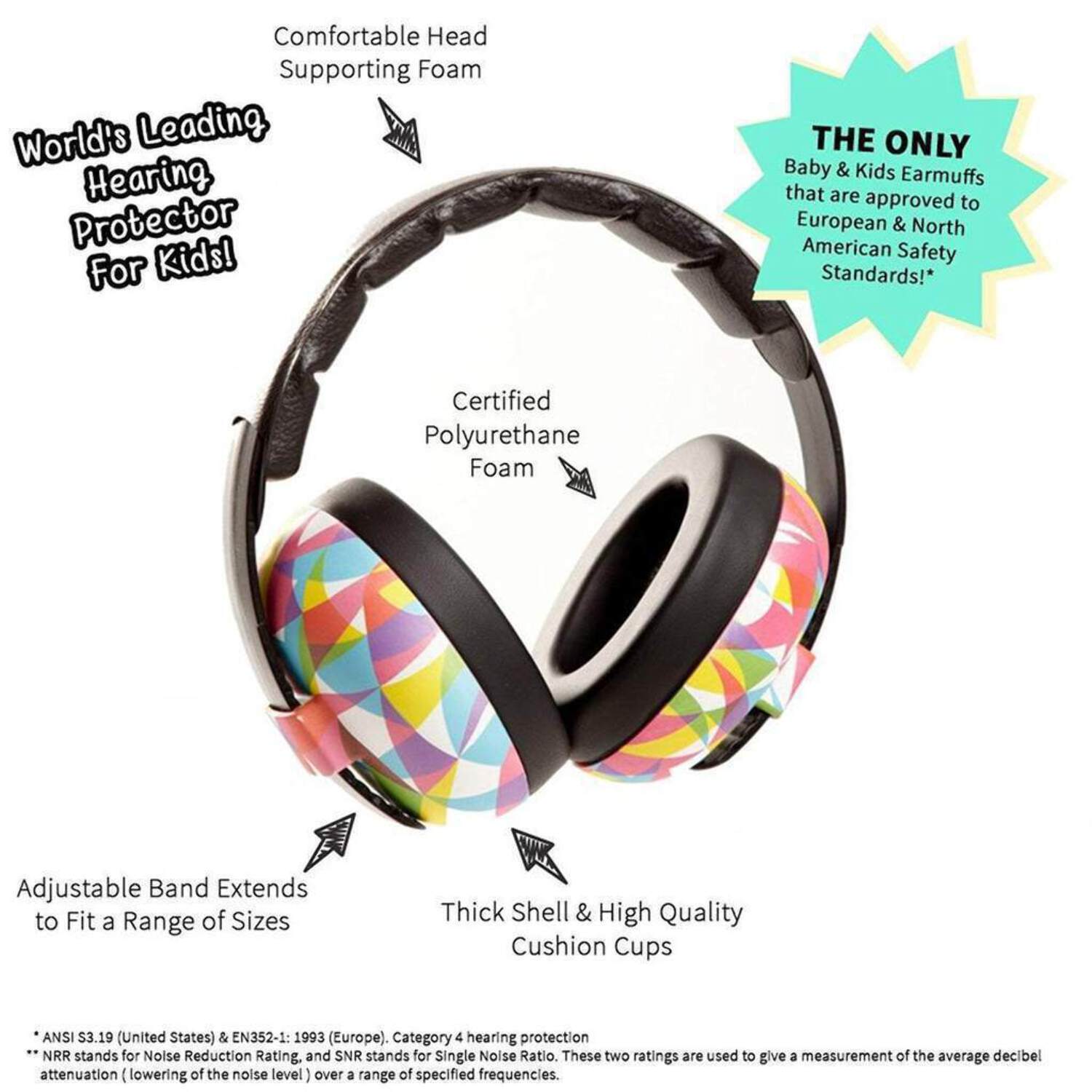 Baby Banz Infant Hearing Protection Earmuffs - image 3 of 4