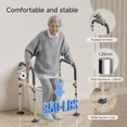 thumbnail image 3 of Loyoda Toilet Safety Rail, Adjustable Foldable Toilet Frame with Handles for Seniors 350 lb Weight Cap, 3 of 8