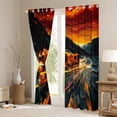 thumbnail image 3 of Castle Fairy Adults Sport Car Curtains Pack of 2 (42x84 Each),Car Theme Curtains Blackout, 3 of 6