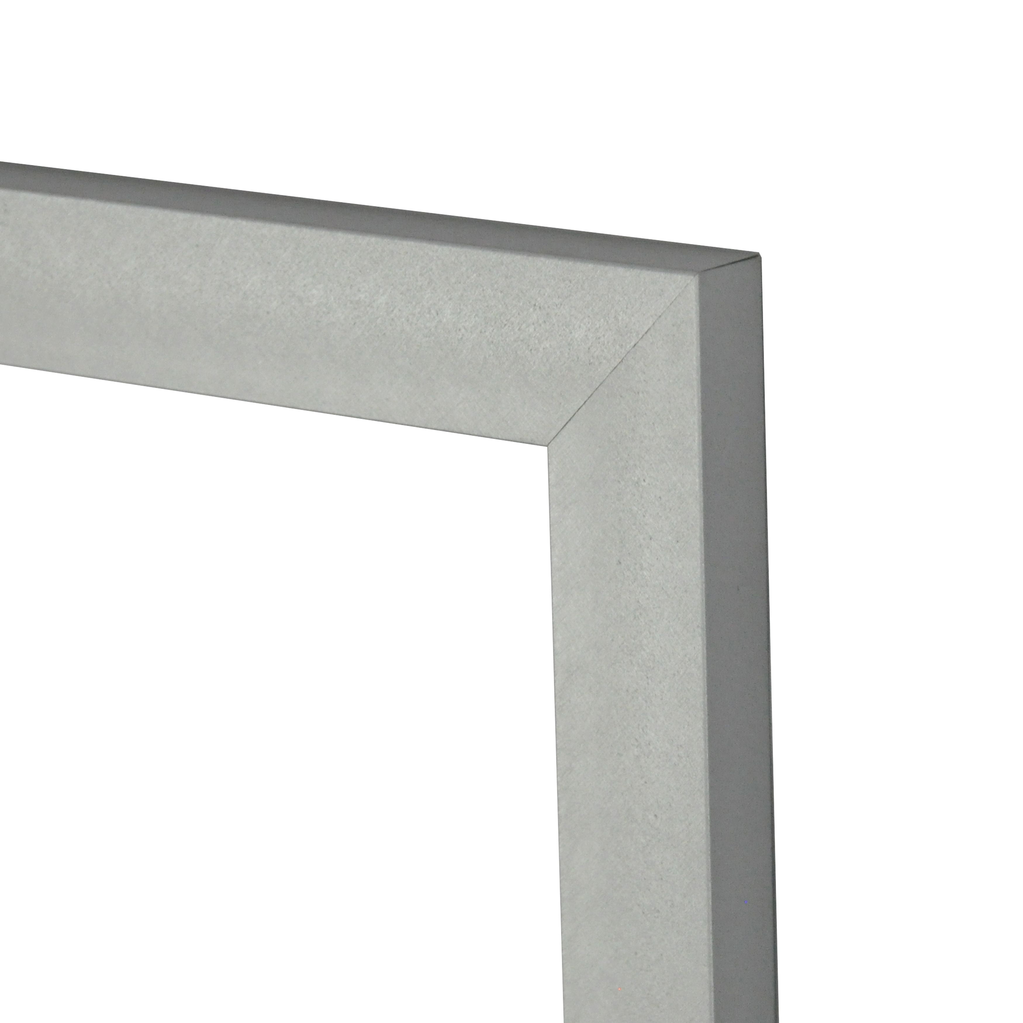 Rayne Mirrors Juliet Soft Silver Metal Slender Body Mirror 16 x 55