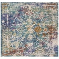 thumbnail image 5 of SAFAVIEH Sutton Jamaar Transitional Runner Rug, Turquoise/Lavender, 3' x 8', 5 of 6