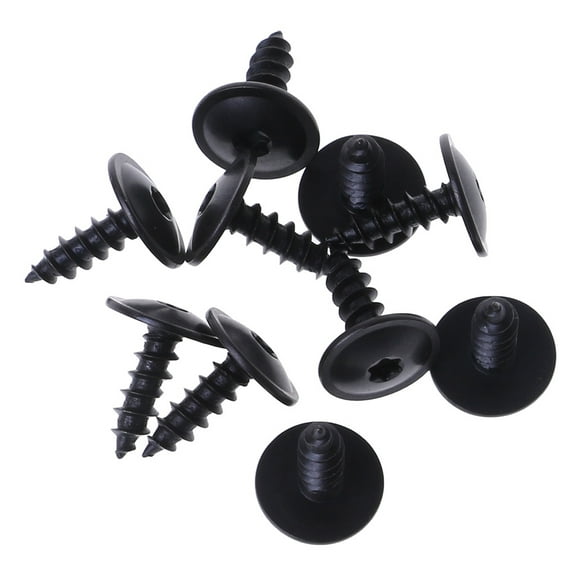UNTERING Self-Tapping Screws Engine Undertray Clips Fasteners 10x for Head Tapping for Screws Suitable for Audi-Vol
