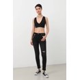 thumbnail image 2 of Banny Jeans Women's Casual Pants, Black, Size 29, 2 of 5