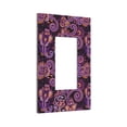 thumbnail image 2 of ZICANCN Outlet Covers Wall Plate, Beautiful Vintage Paisley Light Switch Cover Decorative, Duplex Toggle Combo 1-Gang, 2 of 9
