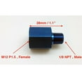 thumbnail image 2 of M12x1.5 A 1/8 Npt Conector Adaptador De Rápida Accesorio De La Manguera Sharpla Adaptador de adaptador de combustible, 2 of 6