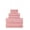 Light Pink, variant on Rosyn Home Hotel Quality 100% Turkish Cotton 6 Piece Bath Towel Set Gray