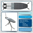 thumbnail image 7 of Bartnelli Heavy Duty Ironing Board with Turbo & Park Zone & 4-Layer Cover Pad, Denim Black (48x15"), 7 of 7