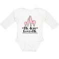 thumbnail image 3 of Inktastic Llama Aunt Loves Me Girls Girls Long Sleeve Baby Bodysuit, 3 of 5