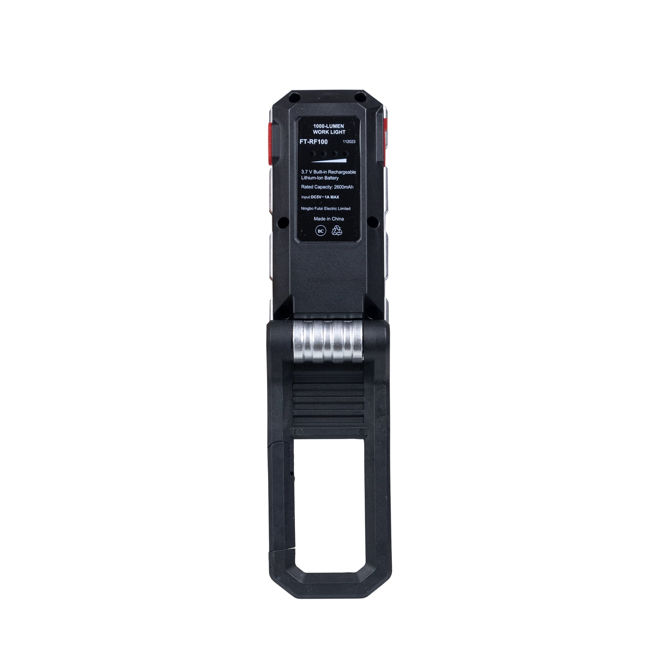 (2 pack) Hyper Tough 1000 Lumens Rechargeable Work Light with Aluminium & Plastic Housing
