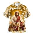 thumbnail image 3 of Jesús me ama, Dios ama al mundo, camisas hawaianas, camisas de moda para hombres y mujeres, camisas de playa geniales, camisas florales geniales de verano, ropa, 3 of 5