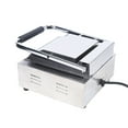 thumbnail image 4 of Commercial Electric Panini Press Grill Griddle Plate , Flat Sandwich Steak Maker, 4 of 10