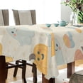 thumbnail image 4 of Yayeee Tablecloths for Rectangular Tables 54 x 72 inch Party Table Cover, Halloween Cute Pumpkins, 4 of 6