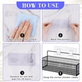 thumbnail image 5 of 6 Pack Adhesive for Shower Caddy Adhesive Replacement Stickers Sticky Pads - Shower Shelf Adhesive for Corner Shower Caddy, Bathroom Storage Shelves Kitchen Racks, 5 of 7