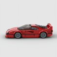 thumbnail image 2 of Compatible avec Lego Petite Particule F40 Voiture de Course Sportive MOC Éducatif Blocs de Construction pour Enfants Jouets en Gros, 2 of 5