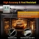 thumbnail image 3 of ThermoPro TP-16 Large LCD Digital Cooking Food Meat Smoker Kitchen Grill Thermometer Clock Timer with Stainless Steel Probe, 3 of 4