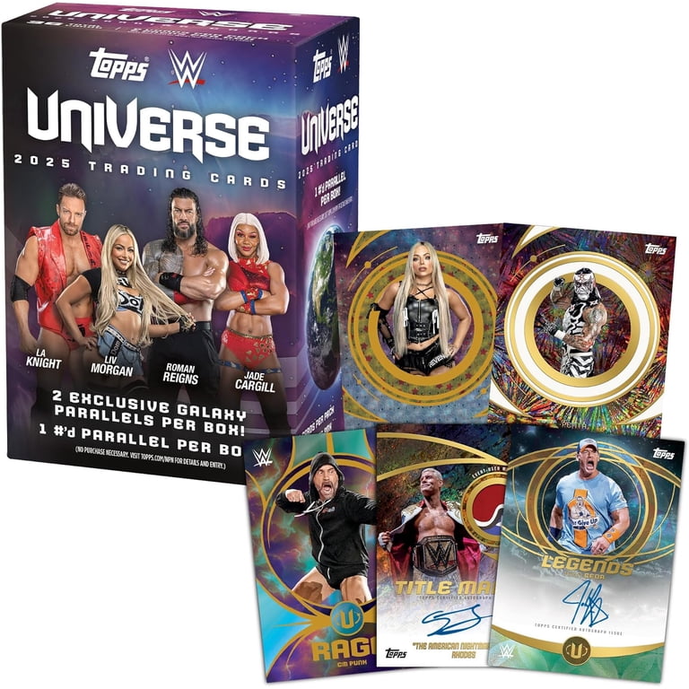 WWE BOXセット 25 TOPPS WWE UNIVERSE VALUE BOX - Walmart.com