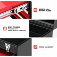 thumbnail image 6 of DNA Motoring TOOLS-00408 20" 2 Drawers Sturdy Durable Flat Top Steel Portable Hand Carry Multiple Storage Tool Storage Box Red, 6 of 7