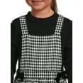 thumbnail image 5 of Wonder Nation Toddler Girls’ Holiday Pinafore and Dress Set, 2-Piece Set, Sizes 12M-5T, 5 of 16