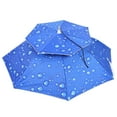 thumbnail image 1 of Parapluie Protection UV Mains Libres Double Couche pour Pêche Jardinage Plage, 1 of 1