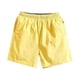thumbnail image 1 of Pantalones Cortos para Hombre Cintura Elástica con Bolsillos, Ejercicio Suelto de Color Sólido para la Playa, Al Aire Libre Y el Uso Diario, 1 of 5