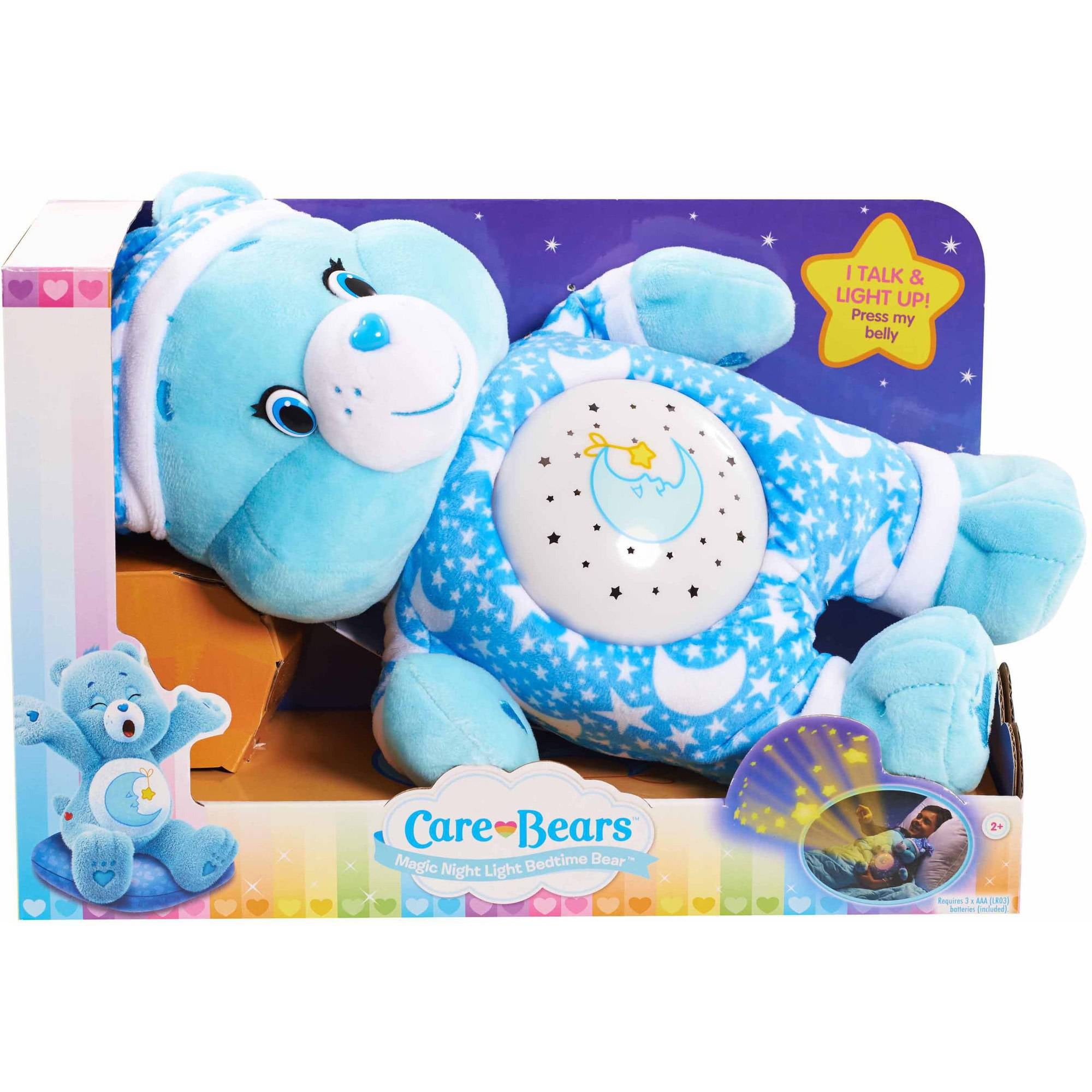Care Bears - Toy Reviews Care Bear Magic Night Light Bear Talking Light Up ...