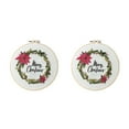 thumbnail image 3 of yingyy Embroidery Christmas DIY Craft Crossed Stitch Festival Decoration Handwork Kit Gift, S338, Type 2 S338 2PCS, 3 of 6