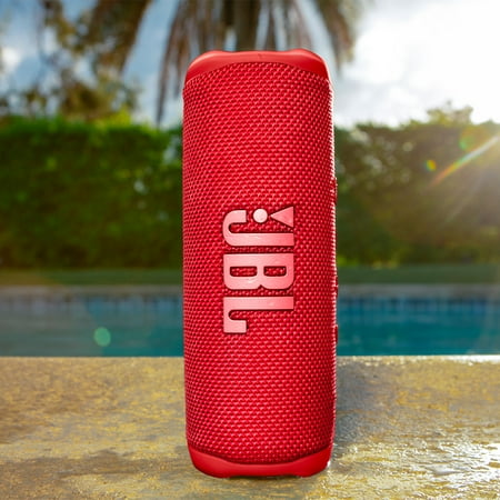 JBL - FLIP6 Portable Waterproof Speaker - Red