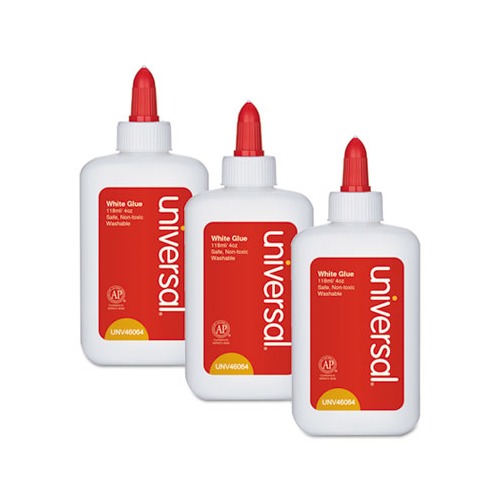 Washable White Glue 4 oz, Dries Clear