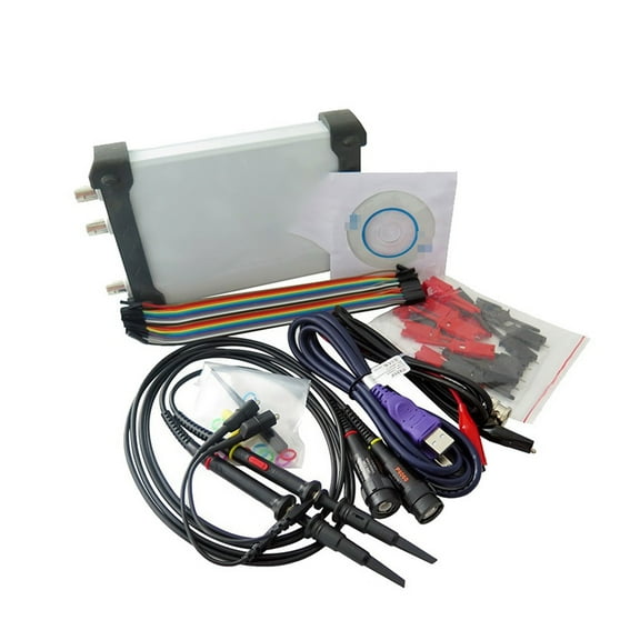PC USB Oscilloscope Signal And Logic Analyzer 2CH 20 MHz Bandwidth 48MSa / S 8 Bit Analyzer