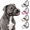 Leather, Black Metal, variant on Pitbull Wire Basket Muzzle For Amstaff Large Dogs (leather Pink)