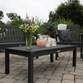 thumbnail image 2 of Highwood Adirondack Coffee/Conversation Table - 24" W x 48" L x 16" H, Outdoor, Eco-friendly, Synthetic Wood, 2 of 6