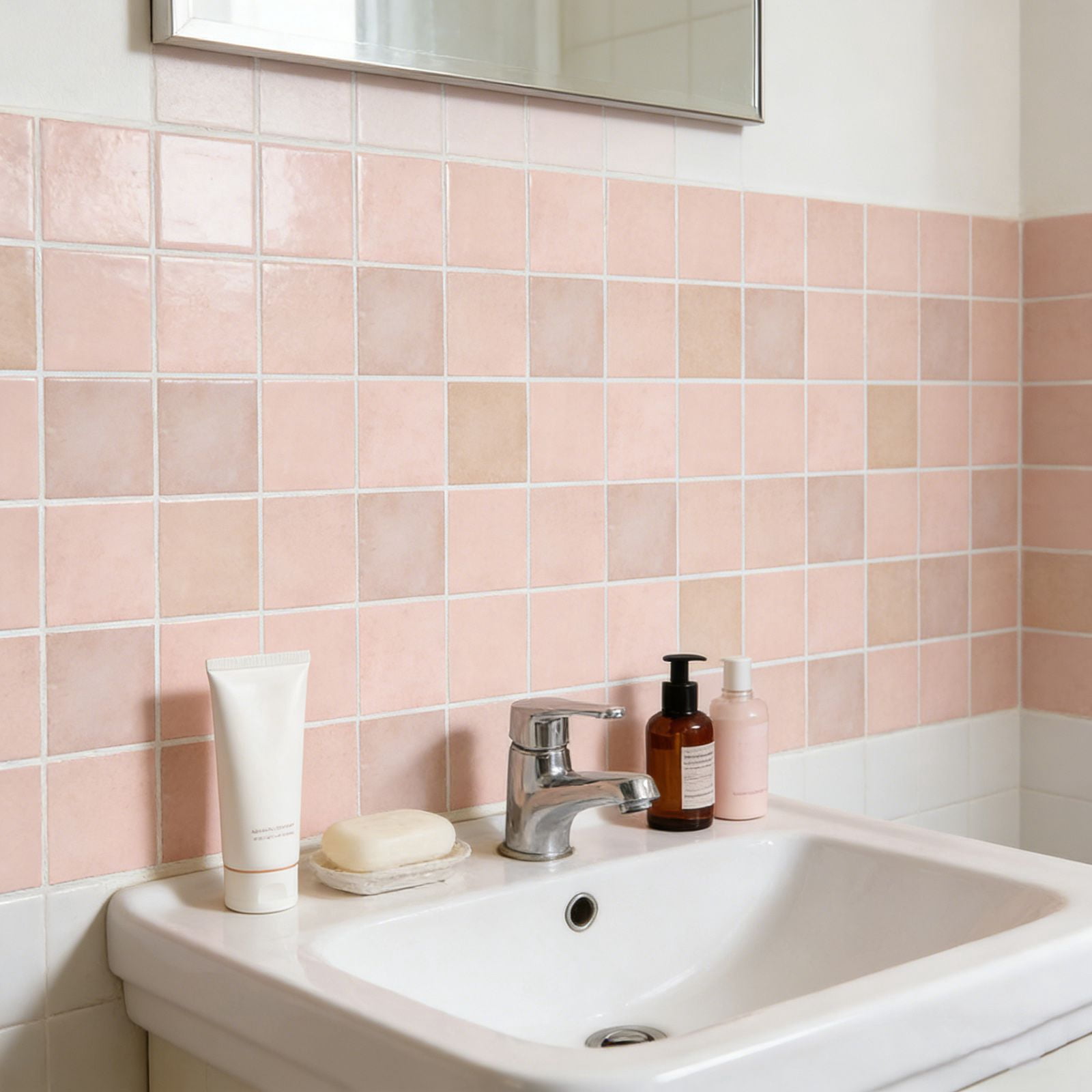 10 Pcs, 3D Peel and Stick Tile, 11.8"×11.8" 10-Sheet PVC Square Peel and Stick Backsplash for Kitchen Stick on Tiles for Bathroom, Living Room, Fireplace, Wall Decor